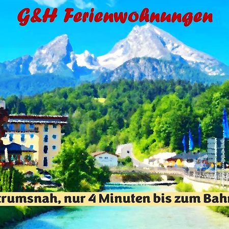G & H Ferienwohnungen Appartement Almrausch Berchtesgaden Exteriér fotografie