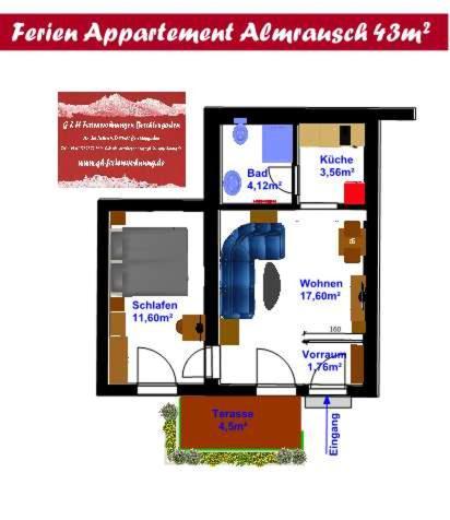 G & H Ferienwohnungen Appartement Almrausch Berchtesgaden Exteriér fotografie